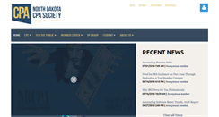 Desktop Screenshot of ndcpas.org